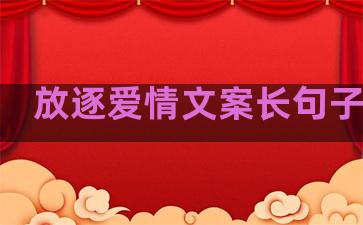 放逐爱情文案长句子伤感